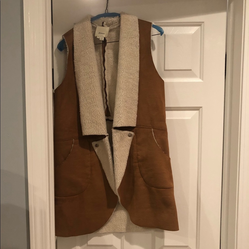 Anthropologie Vest, elevenses brand